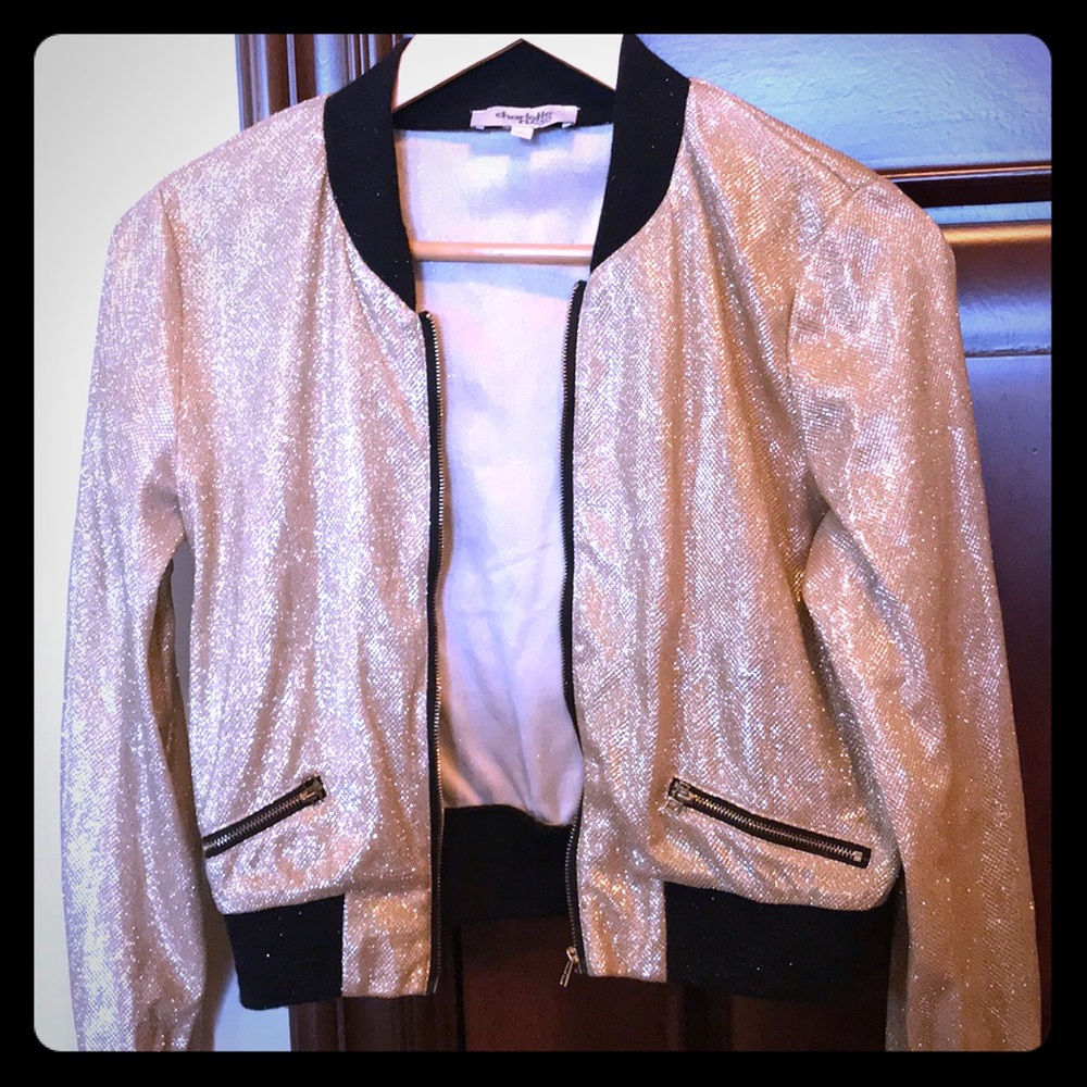 Charlotte Russe Gold Bomber